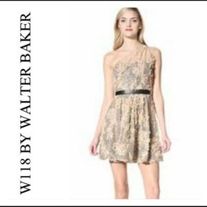 🌷Walter Baker Floral One Shoulder Dress Large🌷